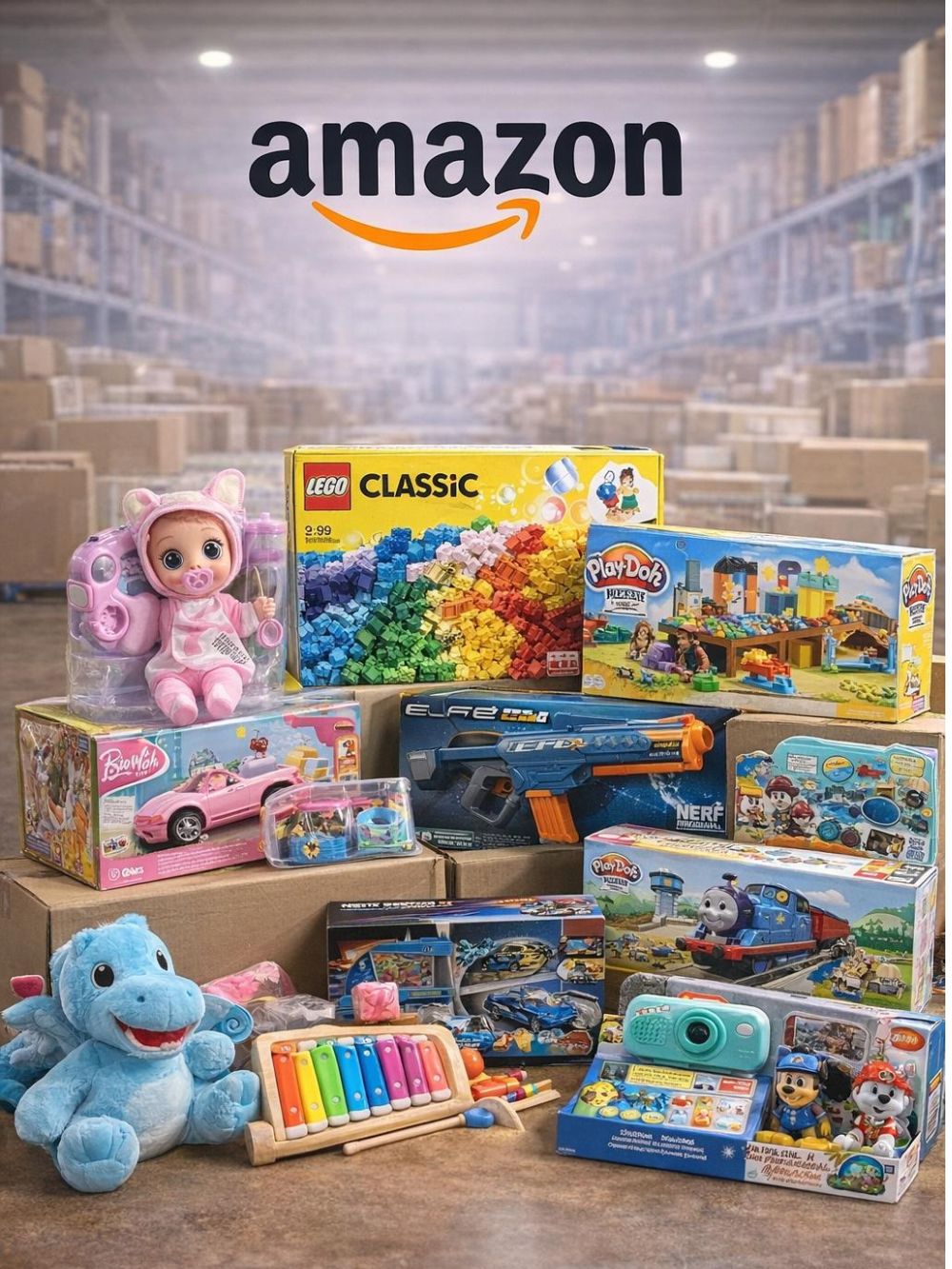 S9628 GIOCATTOLI RESI AMAZON 6 BANCALI
